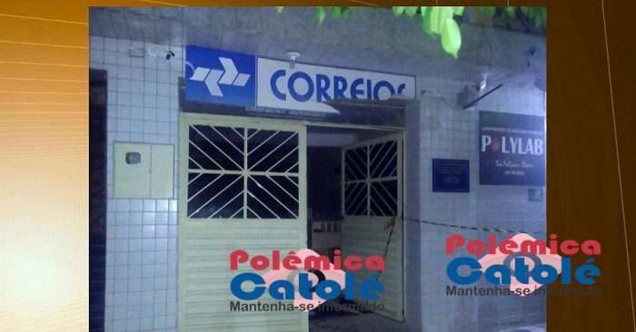 correios explodem bandidos