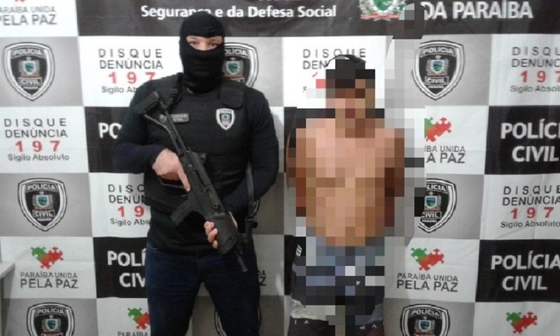 policia civil em sao bento pb prende foragido da justica do rn