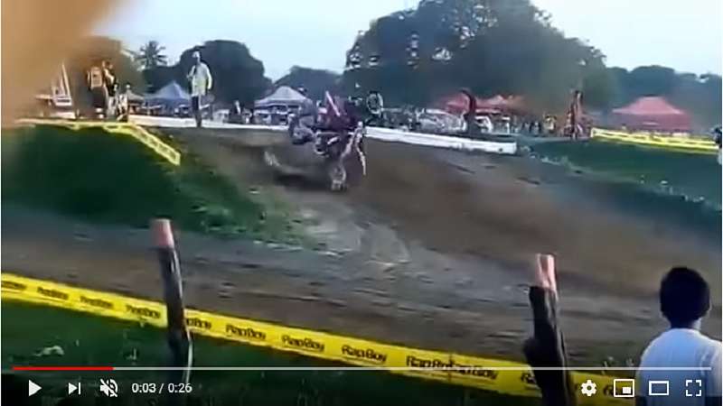 jovem piloto de motocross morre em acidente durante competicao no rn video