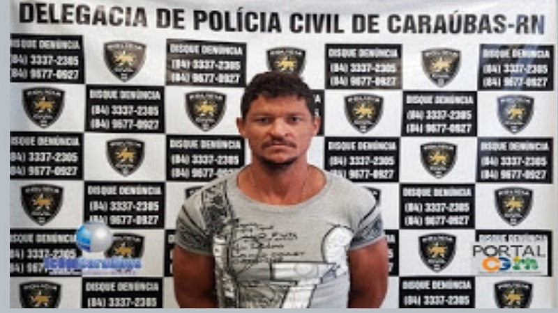 policia civil prende foragido da justica na cidade de caraubas