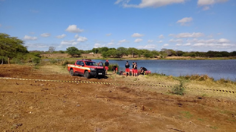 dois corpos sao encontrados em uma barragem em monteiro duas pessoas ainda estao desaparecidas