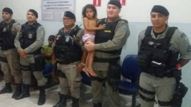 policia militar prende suspeitas de raptar crianca de 3 anos no sertao