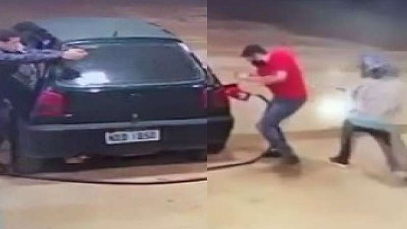 video policial reage a assalto e mete chumbo em criminoso assista