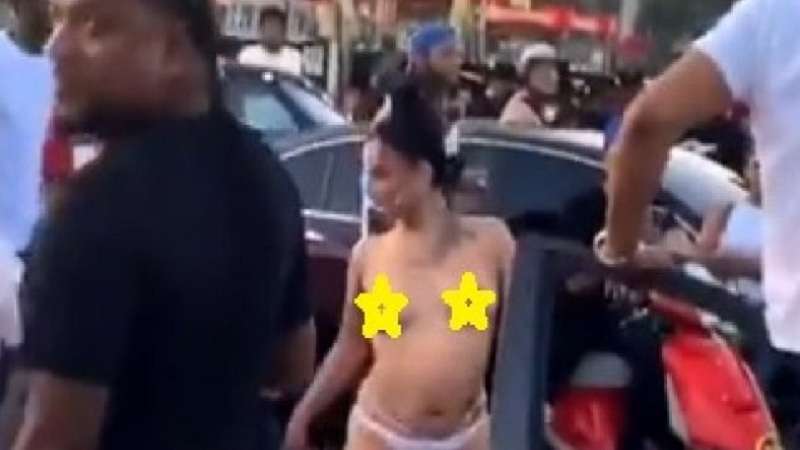 video stripper danca em festa em estacionamento apos clube fechar devido a pandemia