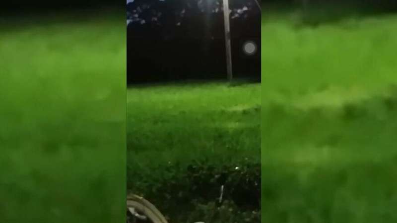 video homem se desespera e corre ao filmar fantasma em quintal assita