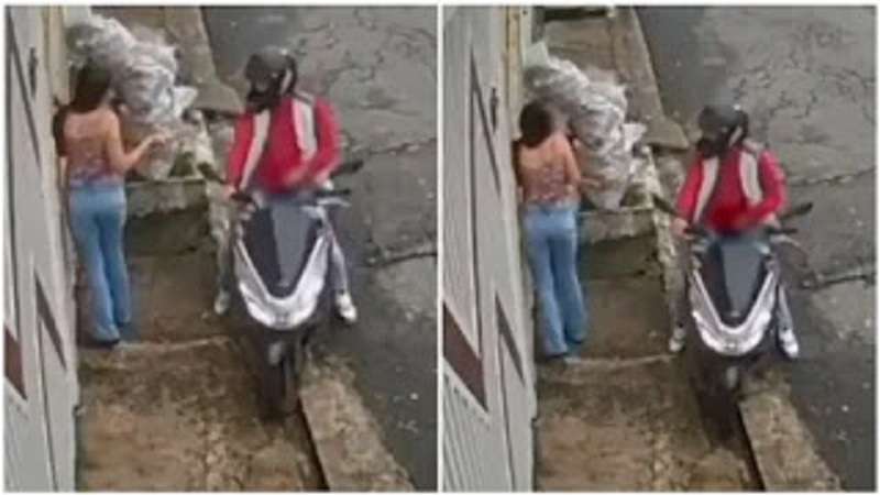 video motociclista se masturba diante de jovem a luz do dia e gera indignacao assista