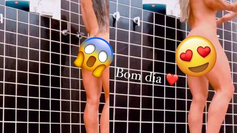 ex bbb filma o banho completamente nua e video viraliza na internet assista