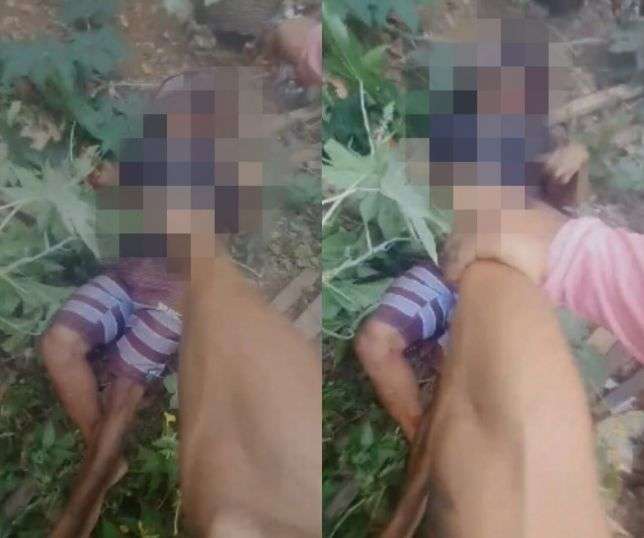 video homem e lavado pra mata e executado com cerca de 15 tiros cenas fortes