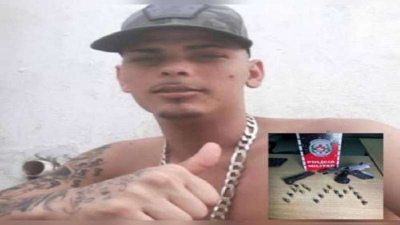 criminoso morre depois de trocar tiros com a policia militar