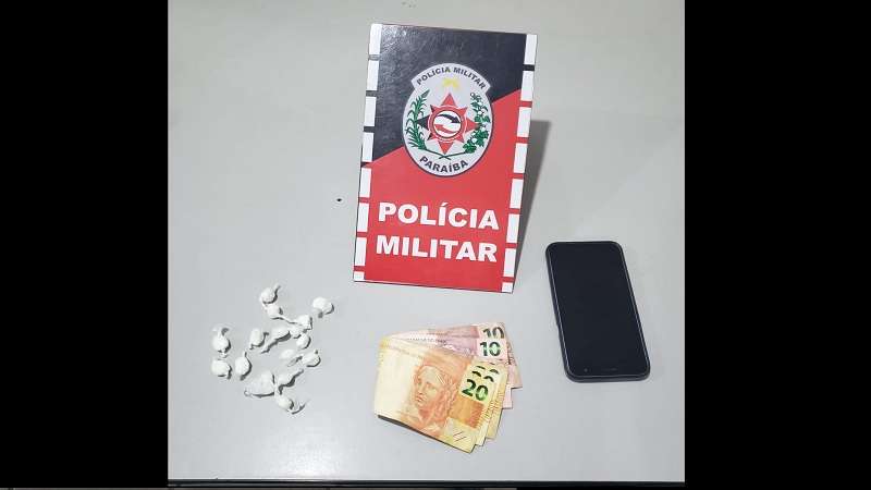 policia militar prendem homem por trafego de drogas em jerico pb