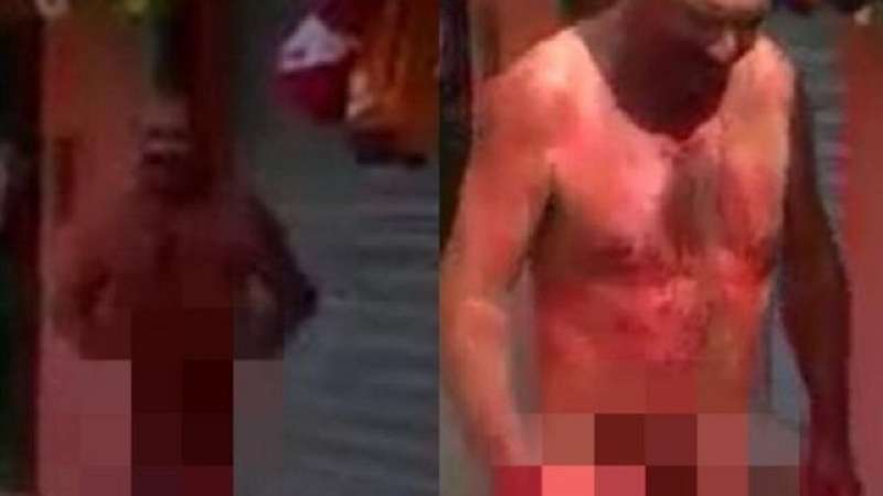 video homem corta orgao genital apos suposta traicao da esposa com o filho de criacao