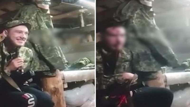 video militar posando com uma ak 47 atira em sua propria cabeca acidentalmente