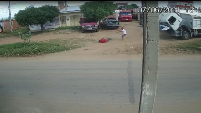 video mostra momento exato de assassinato de mecanico no sertao da paraiba veja