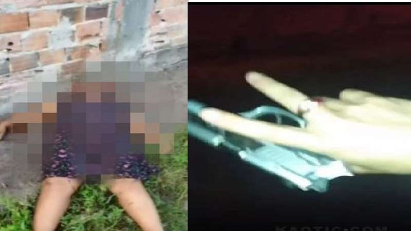 video mulher e assassinada brutalmente apos ser retirada de casa a forca