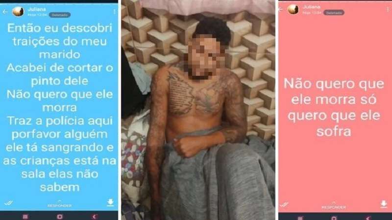 mulher descobre que seu marido tinha 17 amantes e arranca seu penis veja video